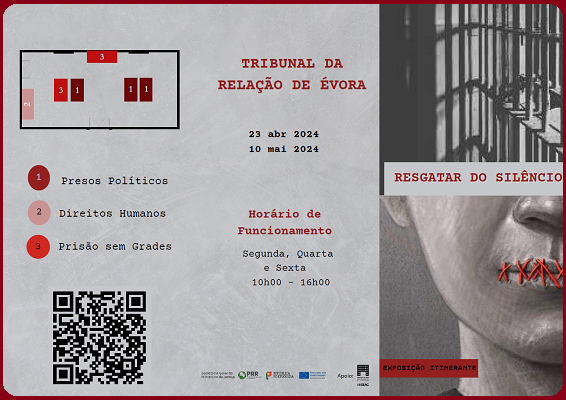 TRE - FLYER - RESGATAR O SILÊNCIO - EXPOSIÇÃO ITINERANTE - SGMJ