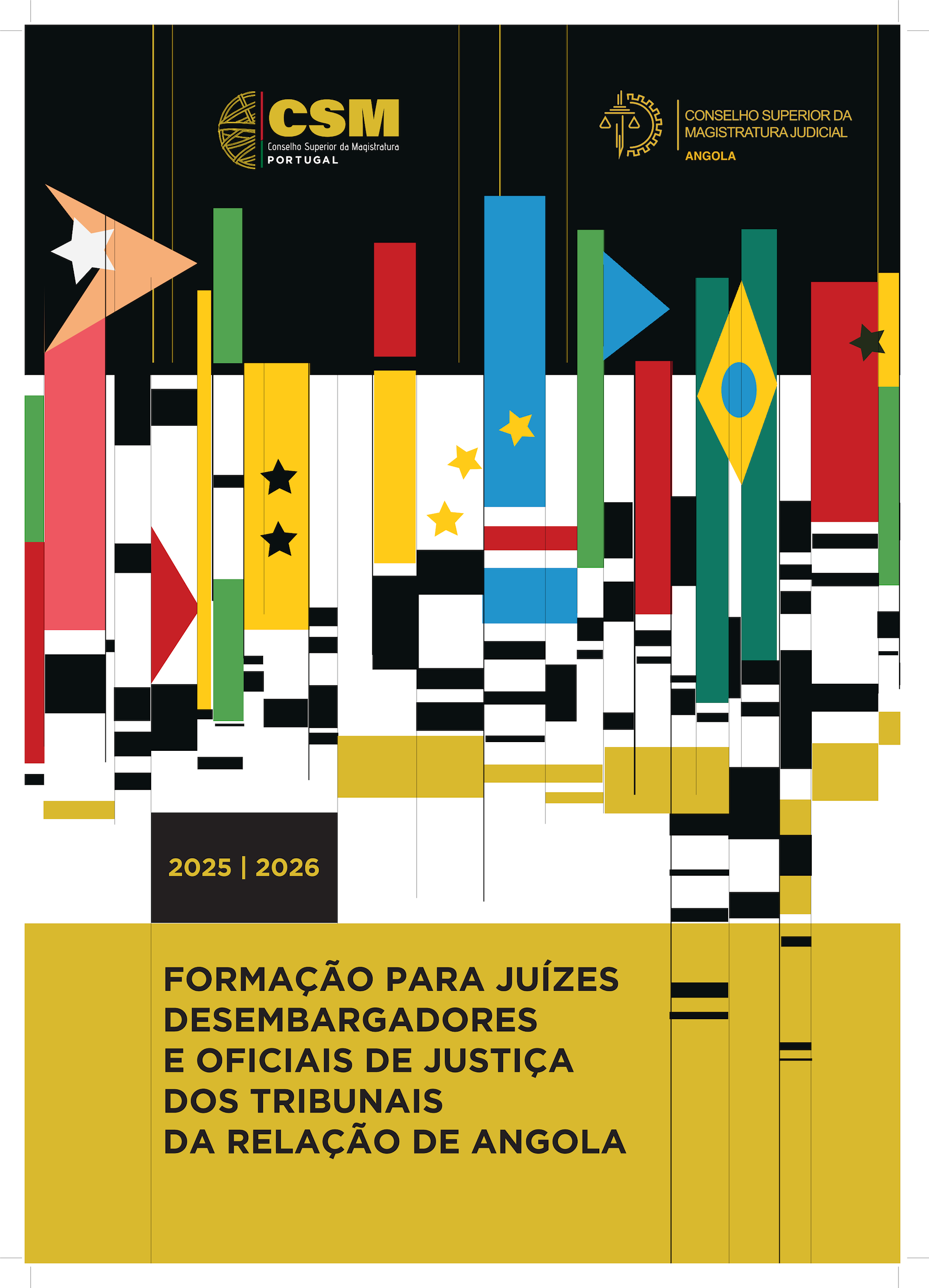 AGENDA | FORMAÇÃO PARA JUÍZES DESEMBARGADORES DOS TRIBUNAIS DA RELAÇÃO DE ANGOLA | 30 de outubro ● 2025 | Tribunal da Relação de Évora