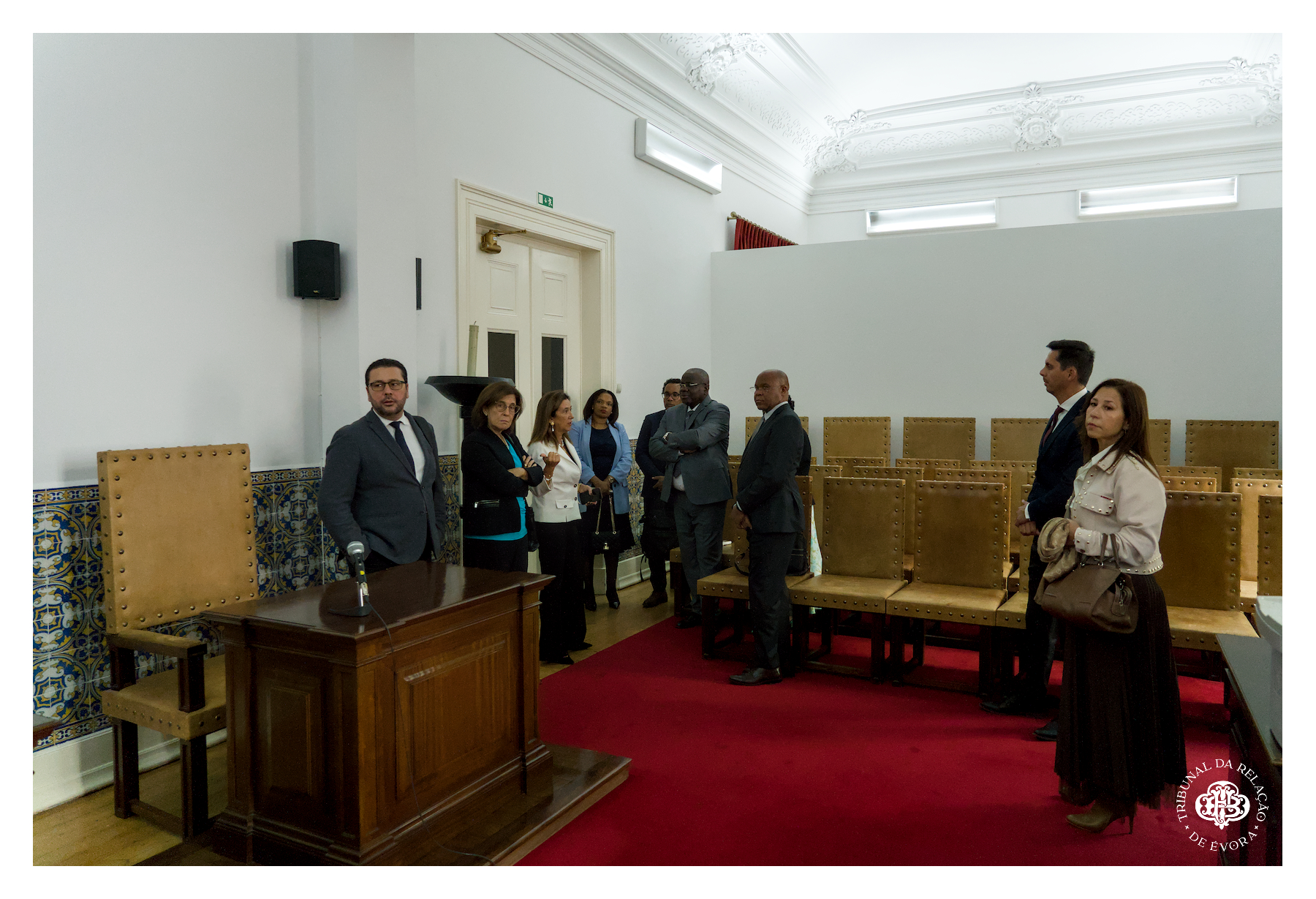 FORMAÇÃO PARA JUÍZES DESEMBARGADORES DOS TRIBUNAIS DA RELAÇÃO DE ANGOLA | 30 DE OUTUBRO ● 2025 | TRIBUNAL DA RELAÇÃO DE ÉVORA