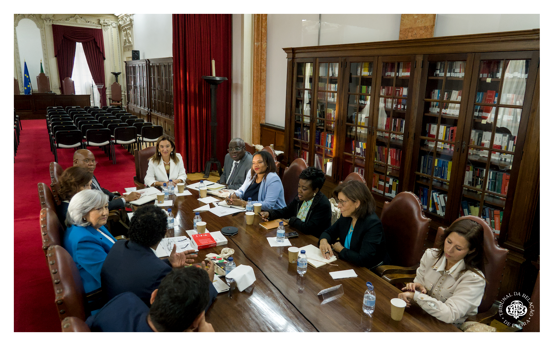 FORMAÇÃO PARA JUÍZES DESEMBARGADORES DOS TRIBUNAIS DA RELAÇÃO DE ANGOLA | 30 DE OUTUBRO ● 2025 | TRIBUNAL DA RELAÇÃO DE ÉVORA