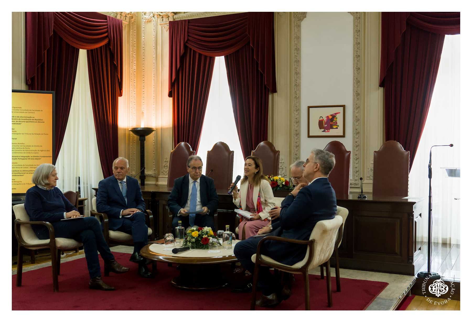 COLÓQUIO COMEMORATIVO DO CINQUENTENÁRIO DA CONSTITUIÇÃO DA REPÚBLICA PORTUGUESA ● 09 de ABRIL de 2026 ● Tribunal da Relação de Évora COLÓQUIO COMEMORATIVO DO CINQUENTENÁRIO DA CONSTITUIÇÃO DA REPÚBLICA PORTUGUESA ● 09 de ABRIL de 2026 ● Tribunal da Relação de Évora